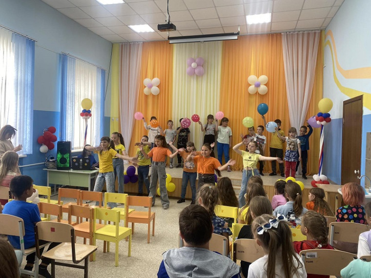 Закрытие лагерной смены.